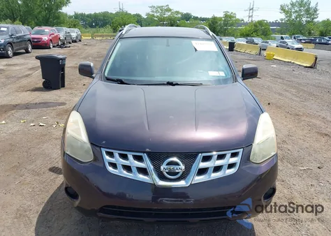 2012 Nissan Rogue Sv из США, поврежденный, VIN JN8AS5MVXCW360352